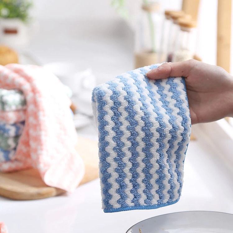 Multipurpose Microfiber Cleaning Rags – 5 Pack