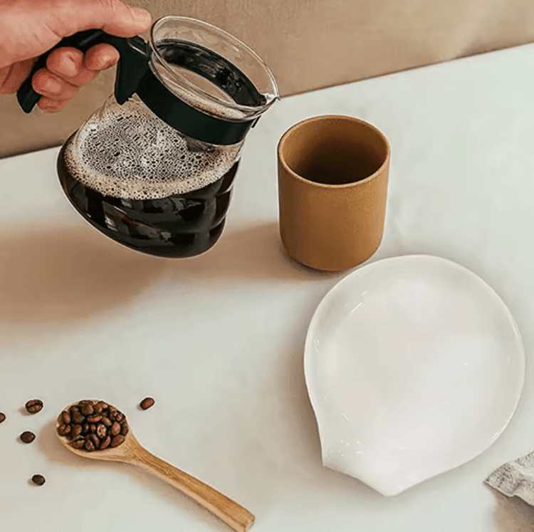 Multipurpose Ceramic Spoon Rest for Kitchen &amp; Dining Table
