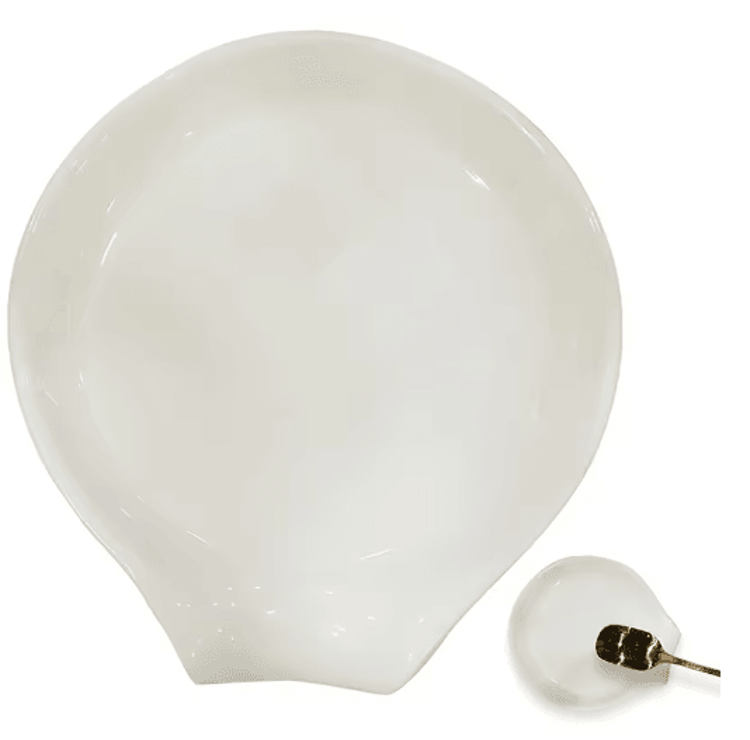 Multipurpose Ceramic Spoon Rest for Kitchen &amp; Dining Table