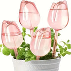 Pink Tulip Self-Watering Bulbs for Indoor &amp; Outdoor Plants
