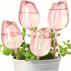 Pink Tulip Self-Watering Bulbs for Indoor &amp; Outdoor Plants