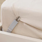 Adjustable Bed Sheet Clips – Set of 4 Elastic Bedding Fasteners