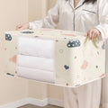 Large Capacity Foldable Storage Bag for Clothes, Blankets &amp; Bedding