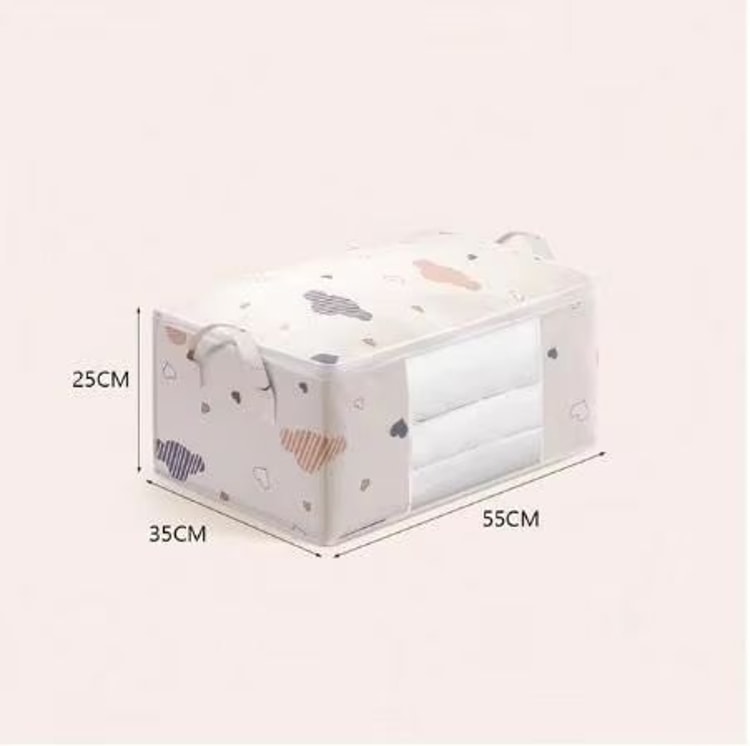 Large Capacity Foldable Storage Bag for Clothes, Blankets &amp; Bedding