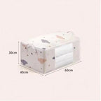 Large Capacity Foldable Storage Bag for Clothes, Blankets &amp; Bedding