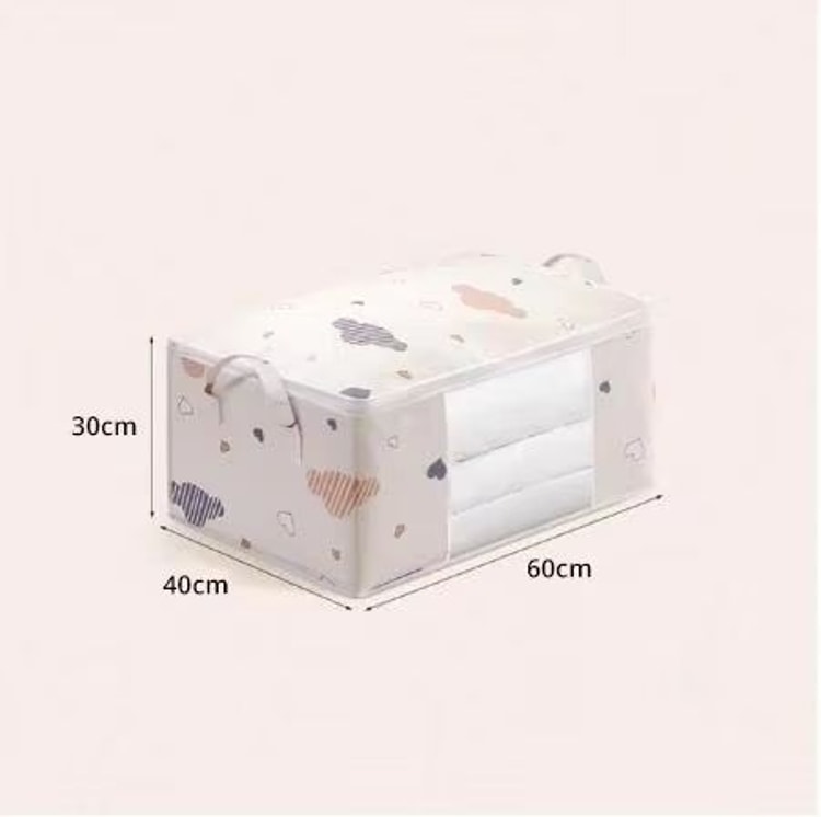 Large Capacity Foldable Storage Bag for Clothes, Blankets &amp; Bedding