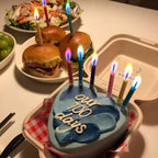 Colorful Flame Candles for Birthdays, Parties &amp; Celebrations